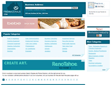 Tablet Screenshot of findinaustralia.com